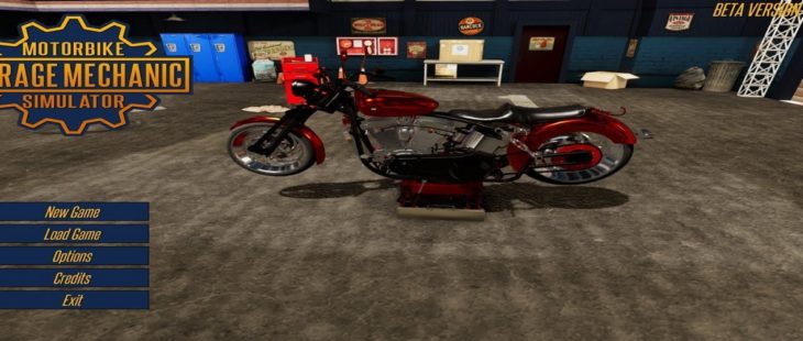 Biker Garage Mechanic Simulator